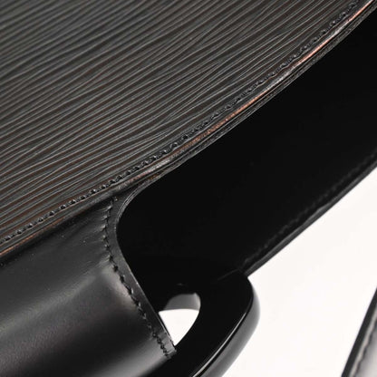 Louis Vuitton Reverie Epi Leather, Black, Leather, Shoulder Bag