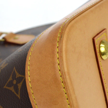 Louis Vuitton Alma Monogram, Brown, Canvas, Handbag