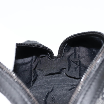 Gucci Zip Pouch GG Coated Canvas, Black, Canvas, Clutch