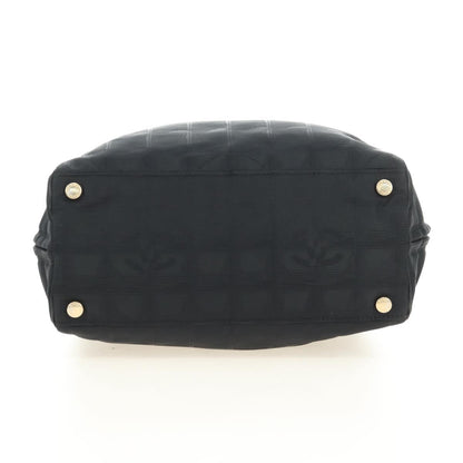 Chanel Travel Line Nylon, Black, Nylon, Tote Bag