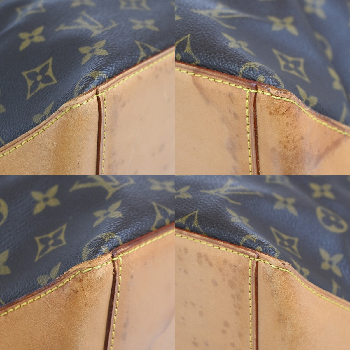 Louis Vuitton Cabas Mezzo Monogram Canvas, Brown, Canvas, Tote Bag