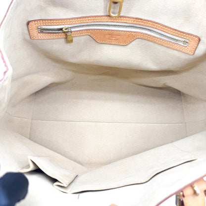 Louis Vuitton Hampstead Damier Ebene, White, Canvas, Tote Bag