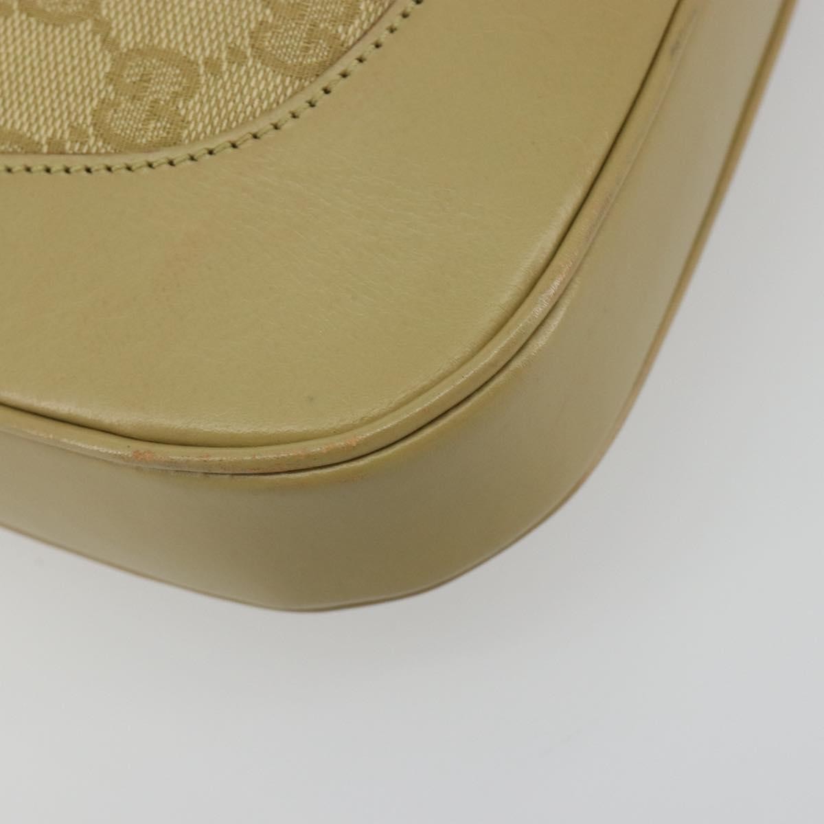 Gucci Web Jackie O Hobo GG Canvas, Beige, Canvas, Shoulder Bag