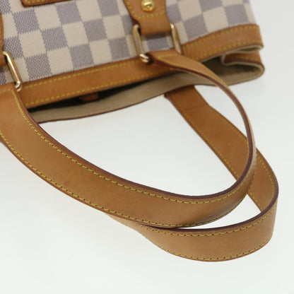 Louis Vuitton Hampstead Damier, White, Canvas, Tote Bag