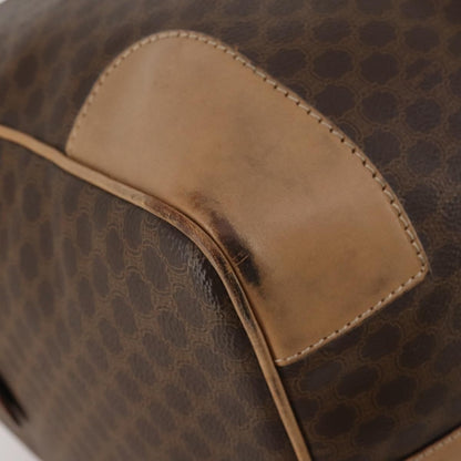 Celine Vintage Canvas, Brown, Canvas, Travel Bag
