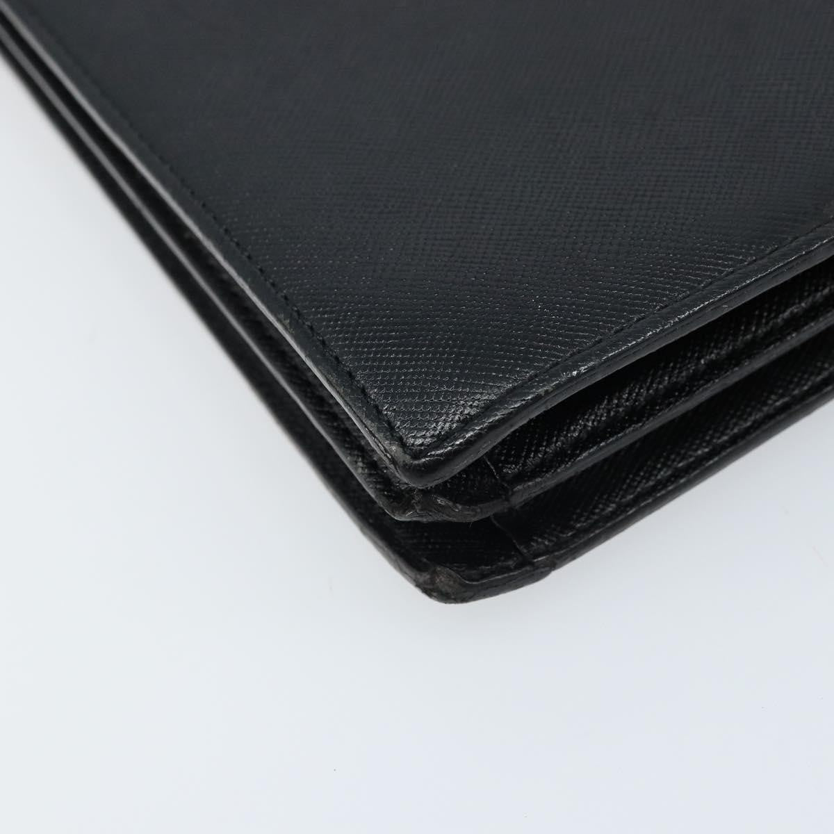 Saint Laurent Vintage Leather, Black, Leather, Handbag