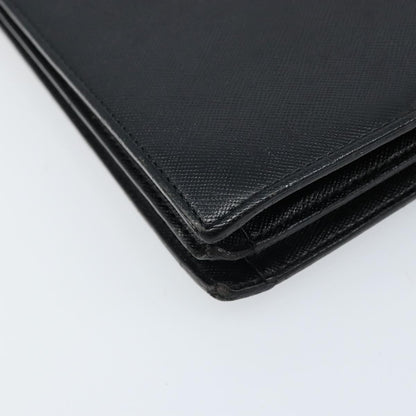 Saint Laurent Vintage Leather, Black, Leather, Handbag
