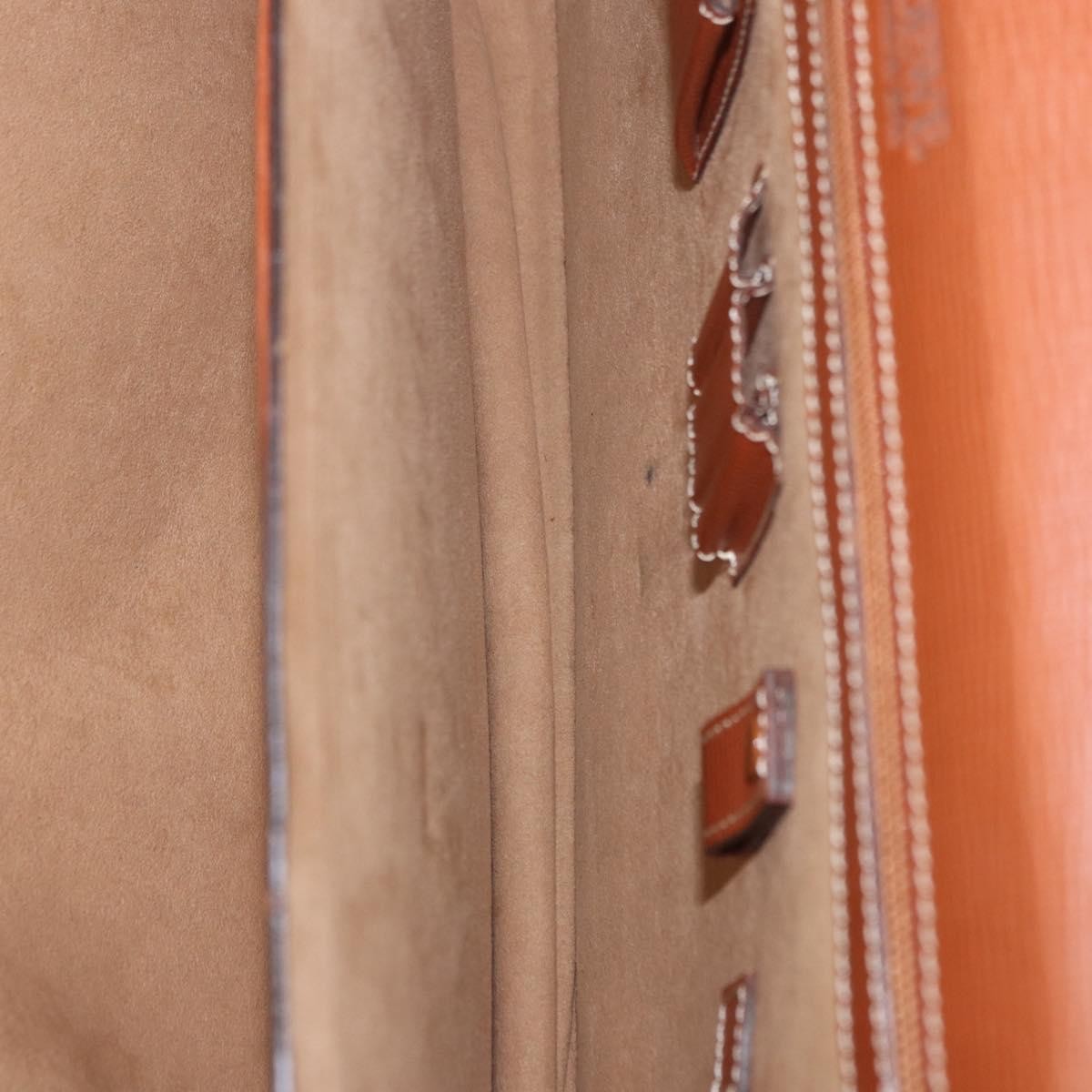 Loewe Anagram Business Leather, Brown, Leather, Briefcase