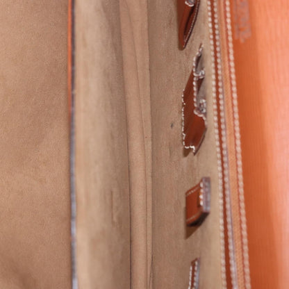 Loewe Anagram Business Leather, Brown, Leather, Briefcase