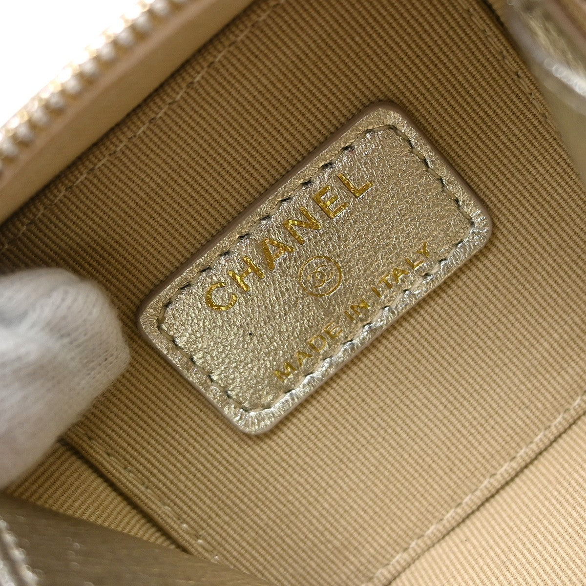 Chanel Like A Wallet Clutch With Chain Quilted Gradient Metallic Lambskin, Pink, Leather, Shoulder Bag