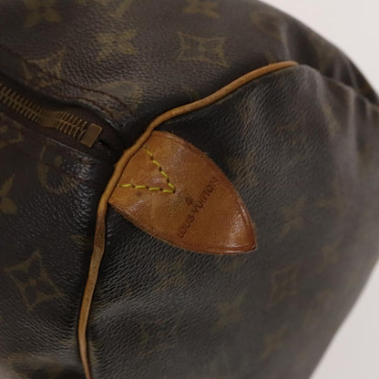 Louis Vuitton Speedy Handbag Monogram Canvas, BROWN, CANVAS, Handbag