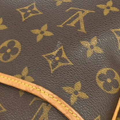 Louis Vuitton Deauville Monogram, Brown, Canvas, Handbag