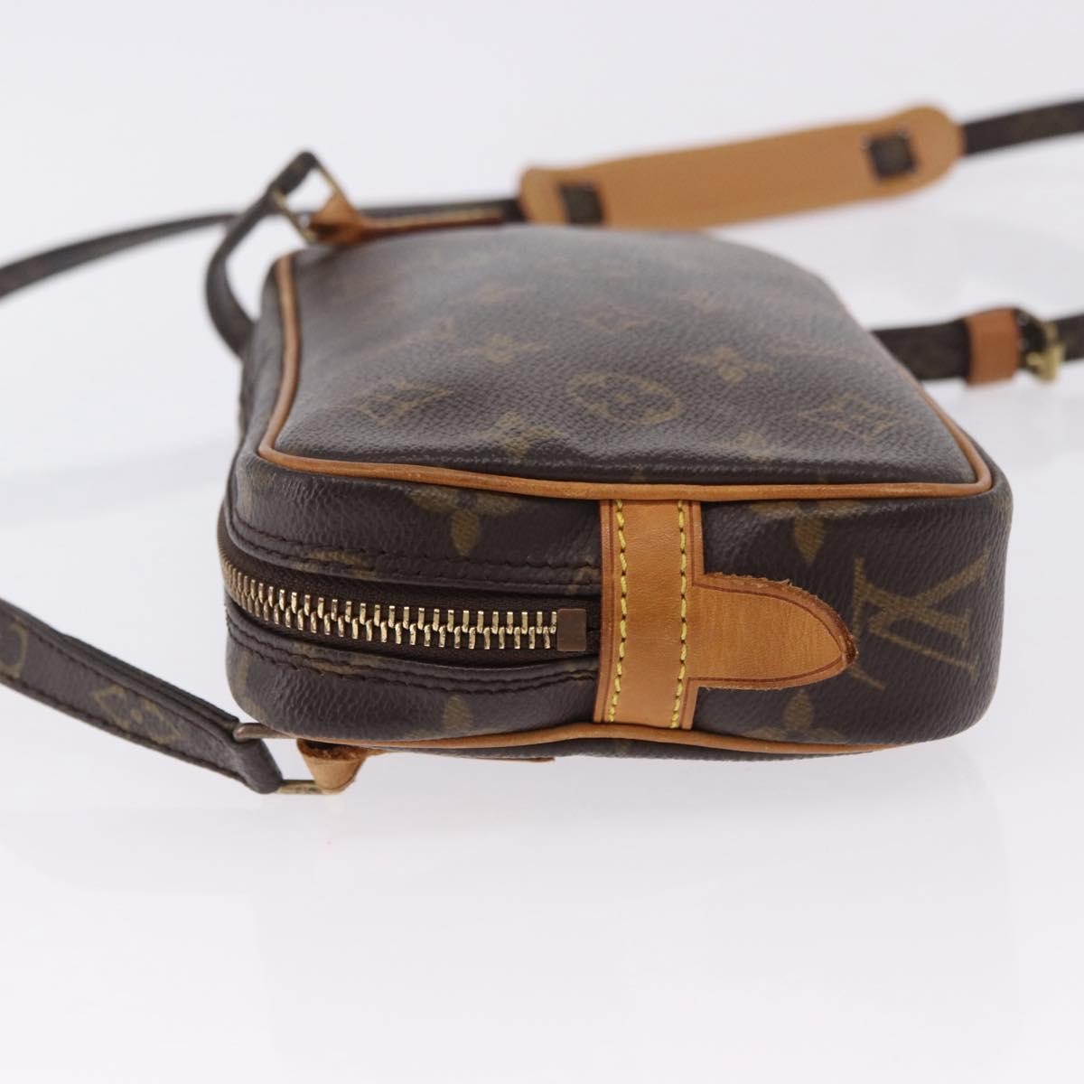 Louis Vuitton Pochette Marly Bandouliere Monogram Canvas, Brown, Canvas, Shoulder Bag