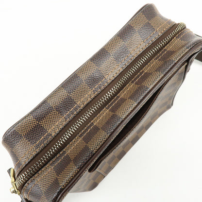 Louis Vuitton Olav Damier, Brown, Canvas, Handbag