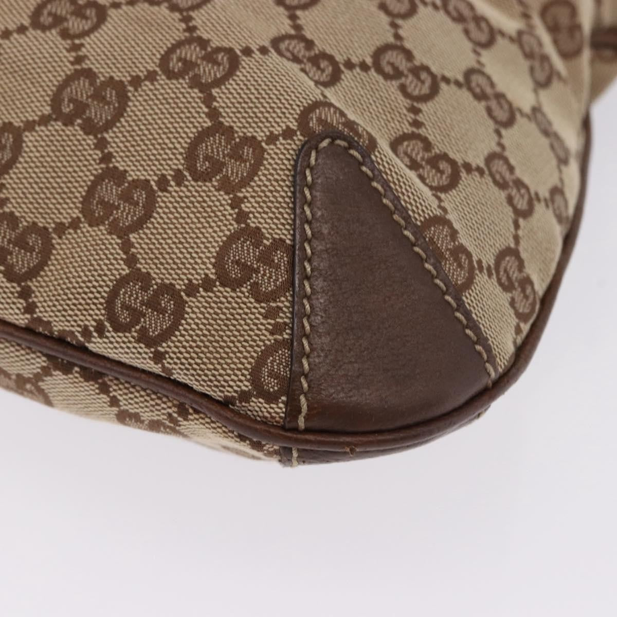 Gucci Horsebit Hobo GG Canvas, Beige, Canvas, Handbag