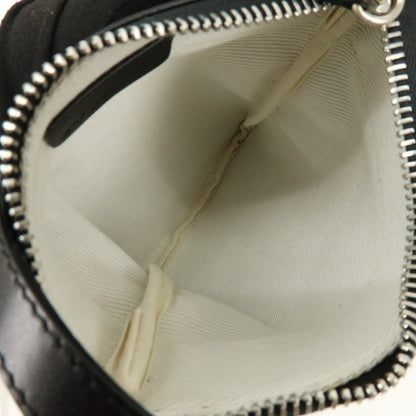 Bvlgari Logomania Canvas with Leather, Black, Denim, Shoulder Bag
