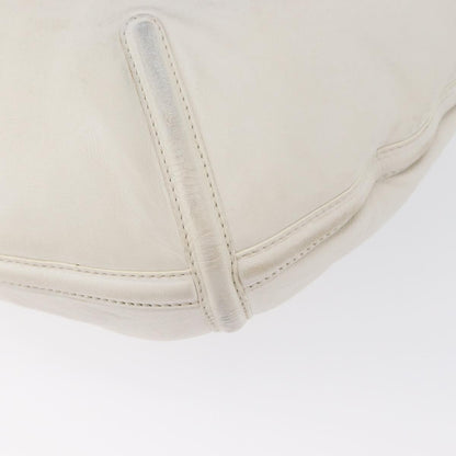 Loewe Anagram Leather, White, Leather, Shoulder Bag
