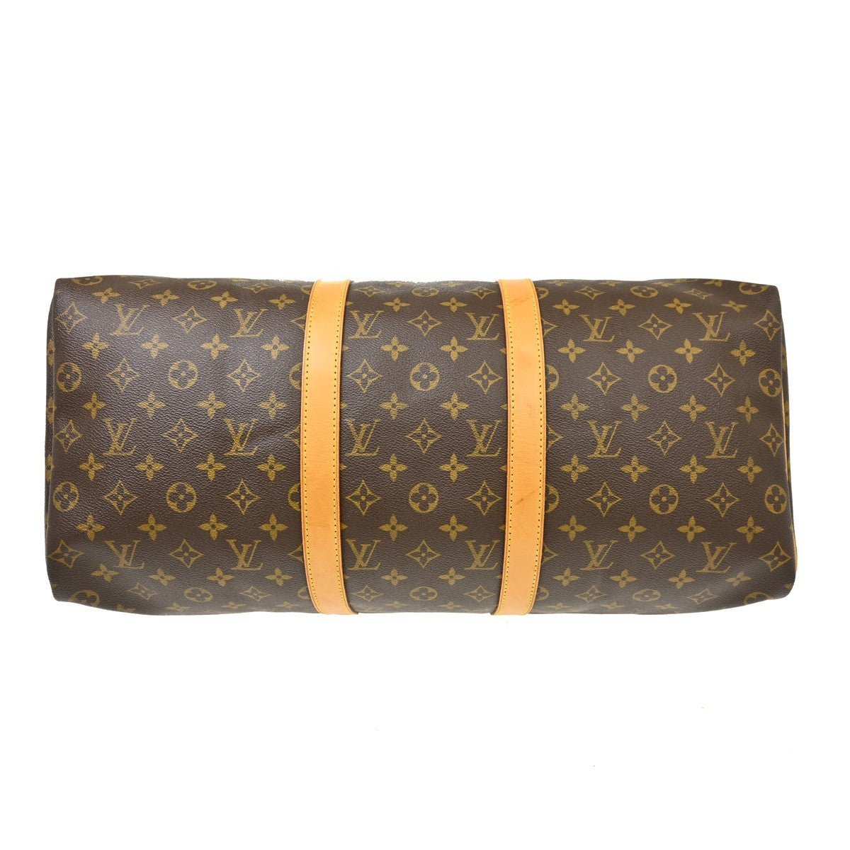 Louis Vuitton Keepall Monogram Canvas, Brown, Canvas, Travel Bag