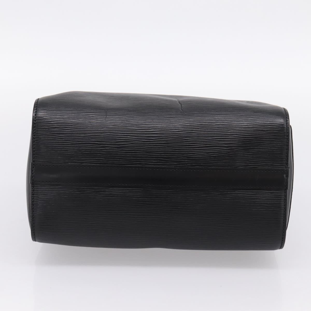 Louis Vuitton Speedy Epi Leather, Black, Leather, Handbag