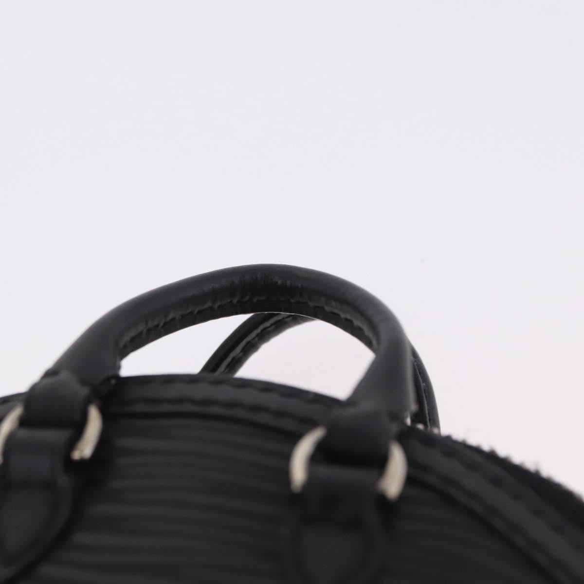 Louis Vuitton Lockit Epi Leather, Black, Leather, Handbag