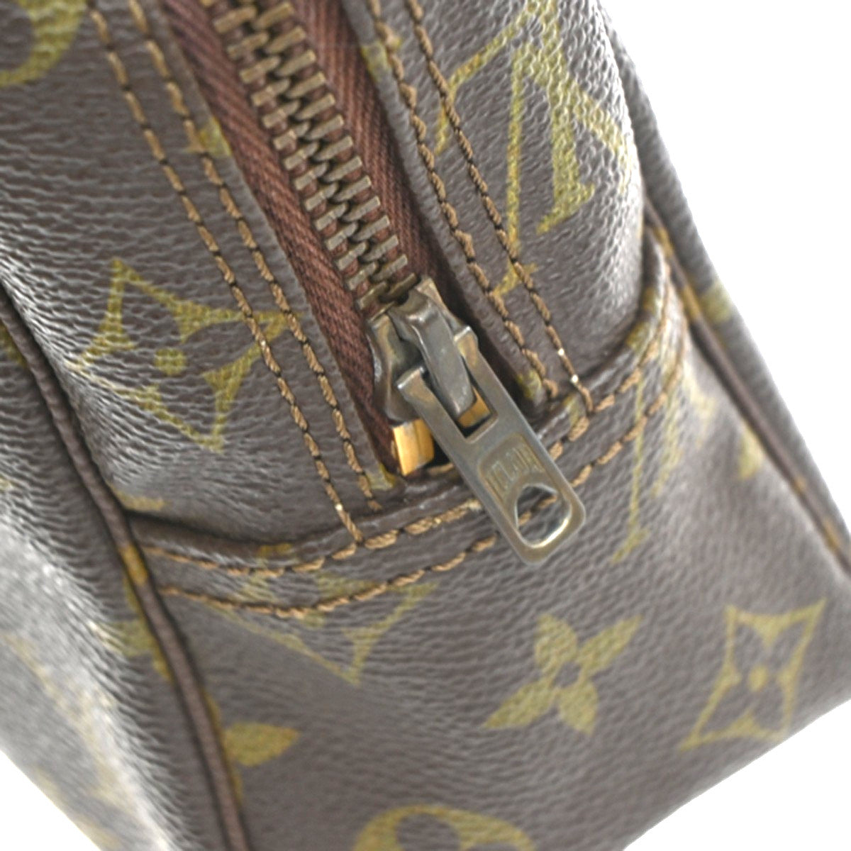 Louis Vuitton Trousse Toilette Monogram Canvas, Brown, Canvas, Clutch