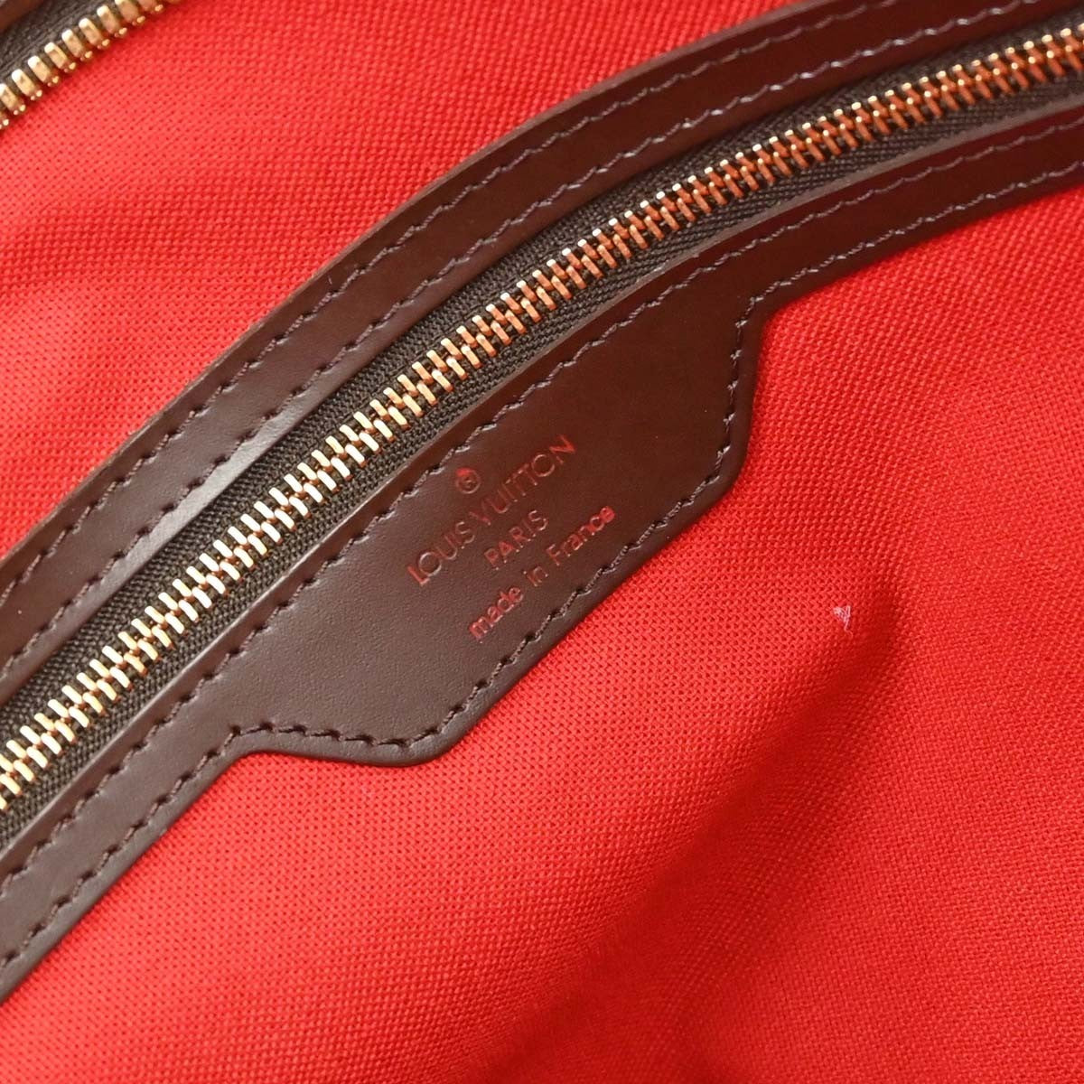 Louis Vuitton Chelsea Damier, Brown, Canvas, Tote Bag