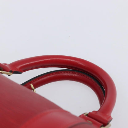 Louis Vuitton Keepall Epi Leather, Red, Leather, Travel Bag