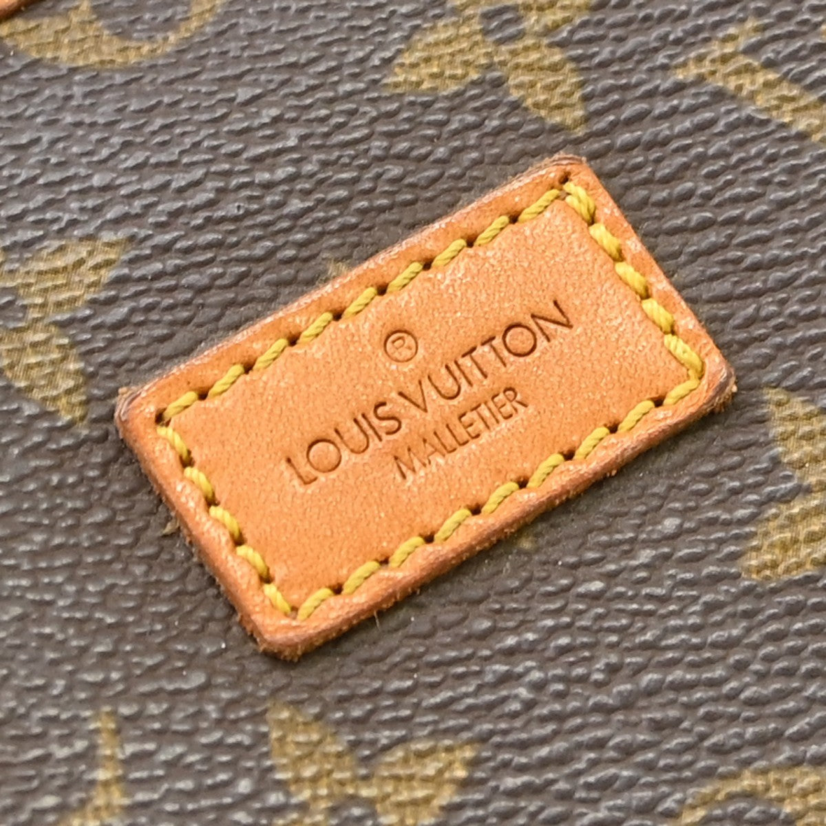 Louis Vuitton Saumur Monogram, Brown, Canvas, Shoulder Bag