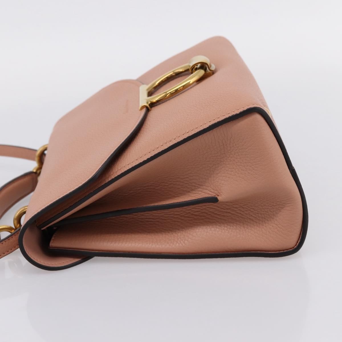 Salvatore Ferragamo Margot Satchel Leather, Pink, Leather, Handbag