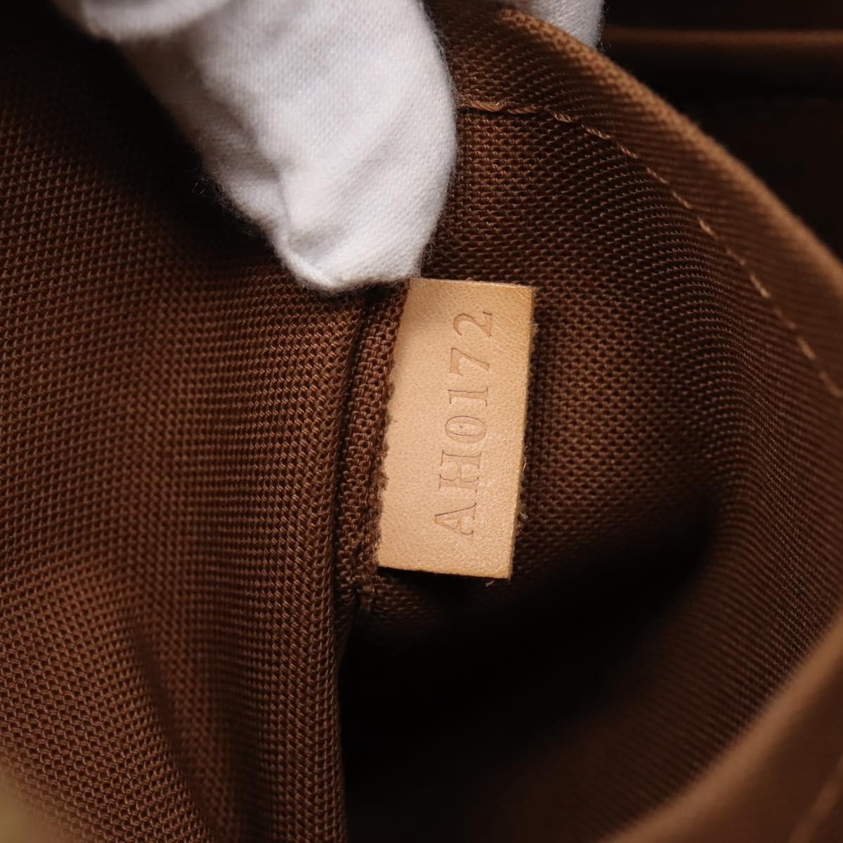 Louis Vuitton Palermo Monogram Canvas, Brown, Canvas, Handbag