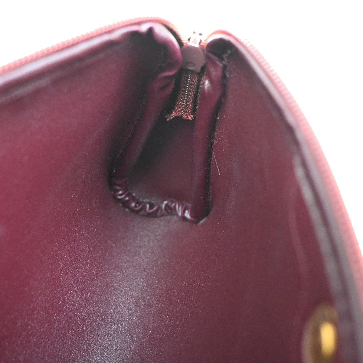 Christian Dior Vintage Trotter Canvas, Red, Canvas, Clutch