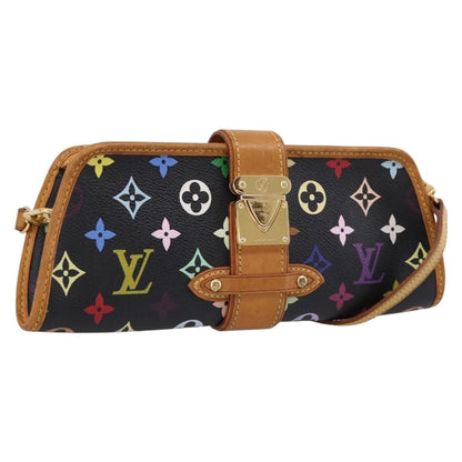 Louis Vuitton Shirley Monogram Multicolor, Black, Canvas, Handbag