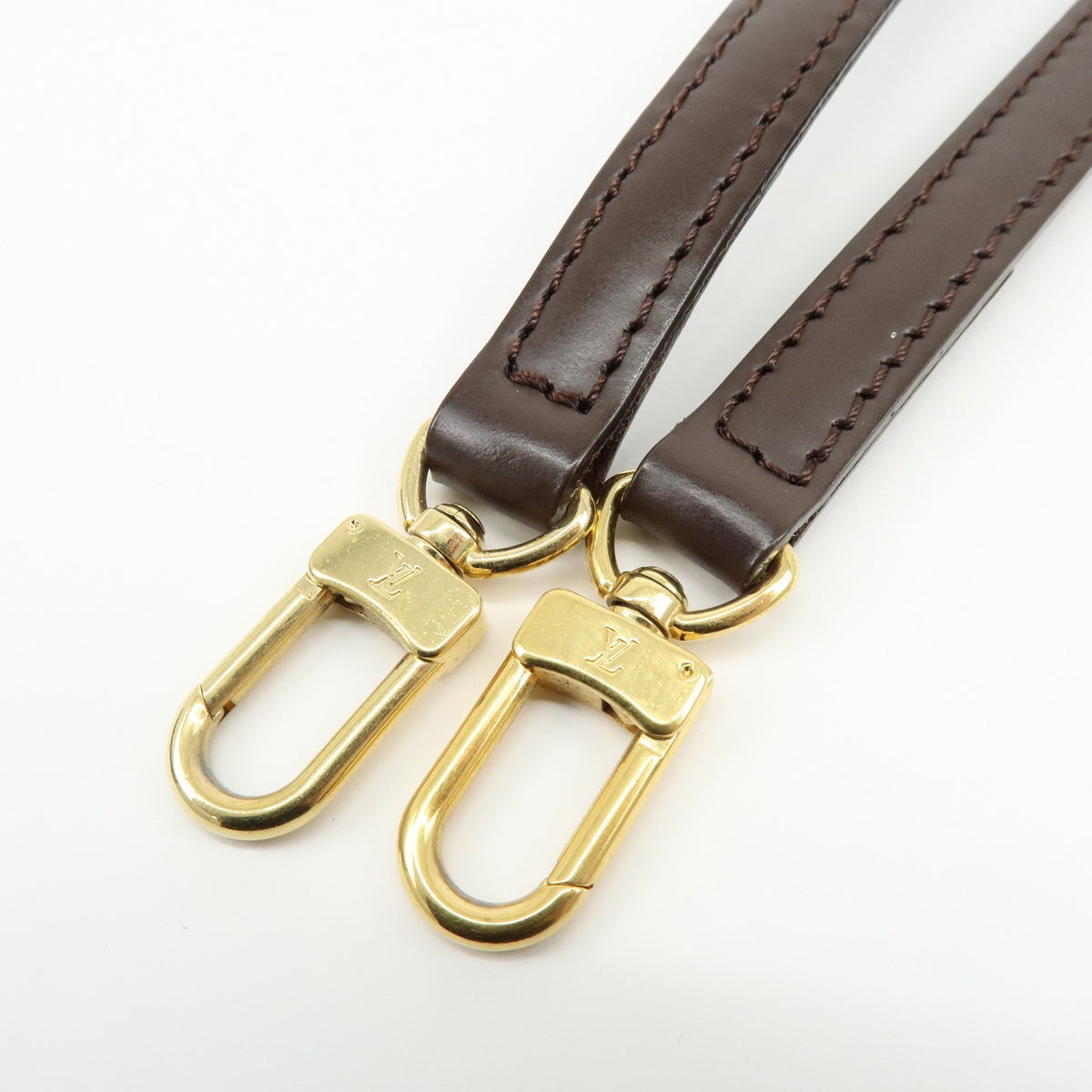 Louis Vuitton Trousse Make Up Damier, Brown, Canvas, Clutch
