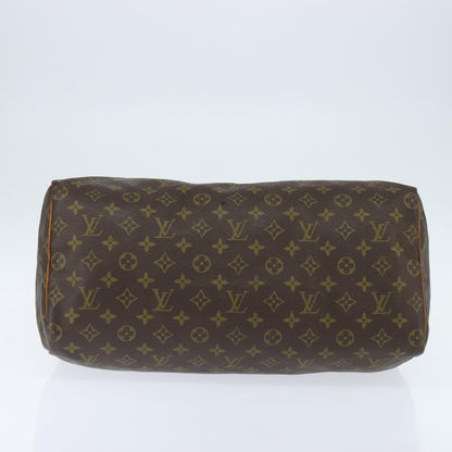 Louis Vuitton Speedy Handbag Monogram Canvas, BROWN, CANVAS, Handbag