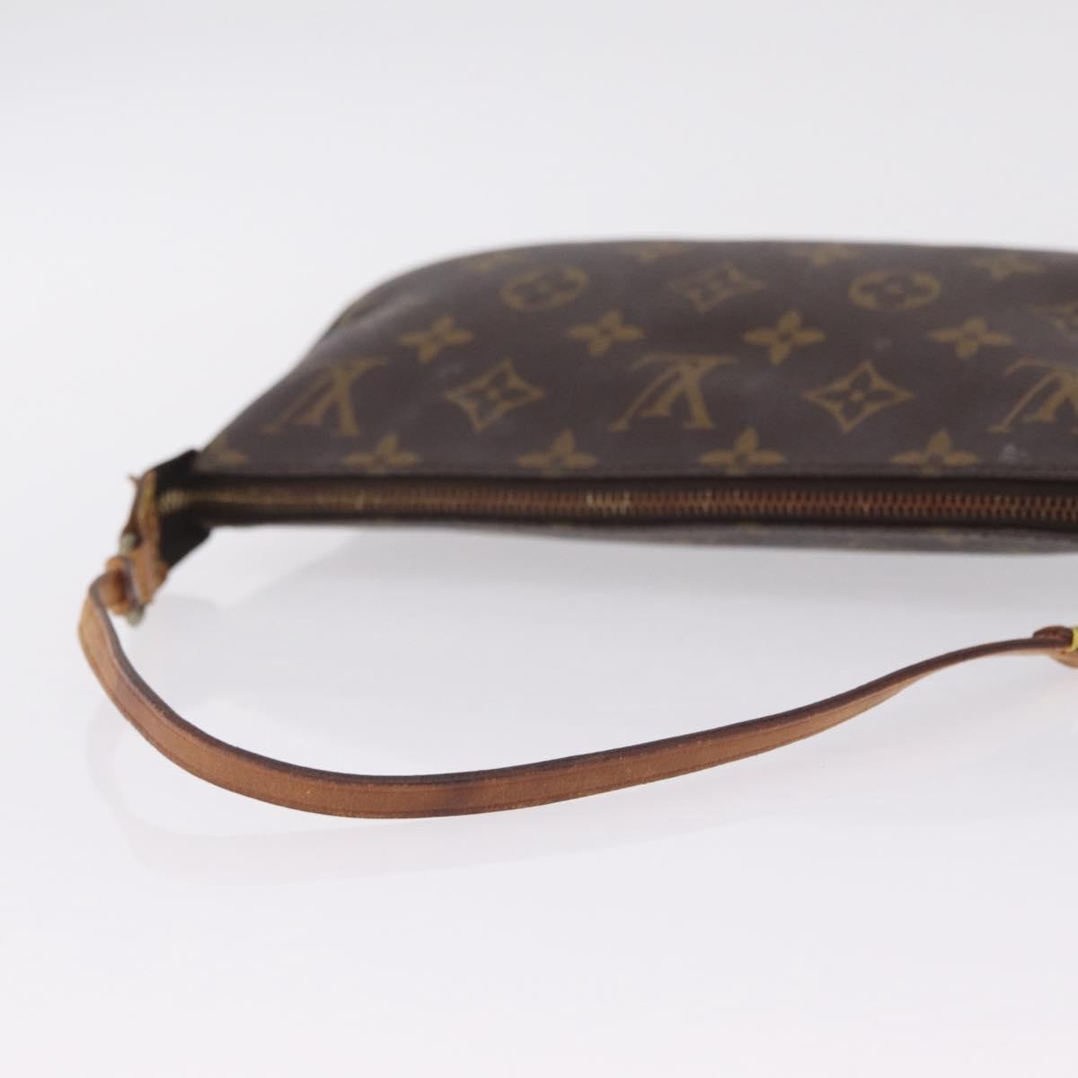 Louis Vuitton Pochette Accessoires Monogram Canvas, Brown, Canvas, Clutch