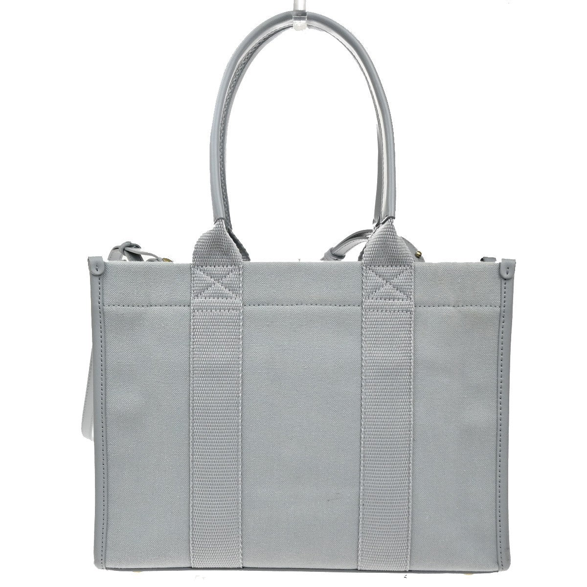 Balenciaga Hardware Canvas, Gray, Canvas, Tote Bag