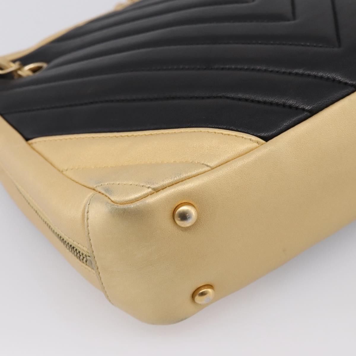 Chanel Camera Chevron Lambskin, Beige, Leather, Shoulder Bag