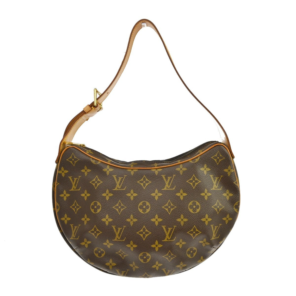 Louis Vuitton Croissant Monogram, Brown, Canvas, Shoulder Bag