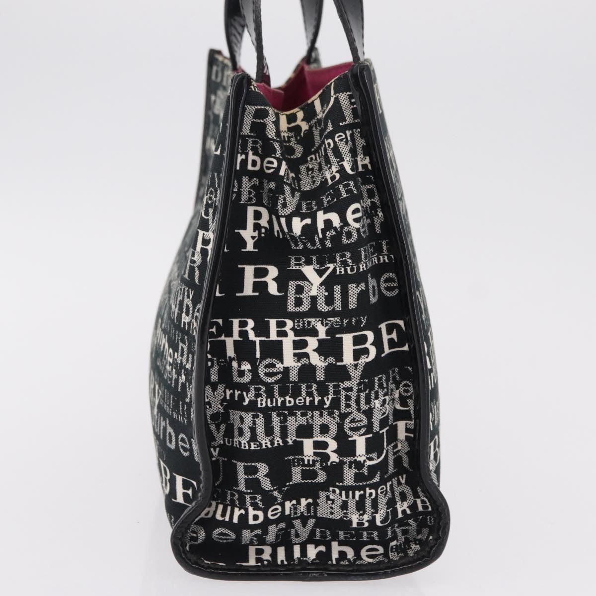 Burberry Logo Trench Nylon, Black, Canvas, Tote Bag