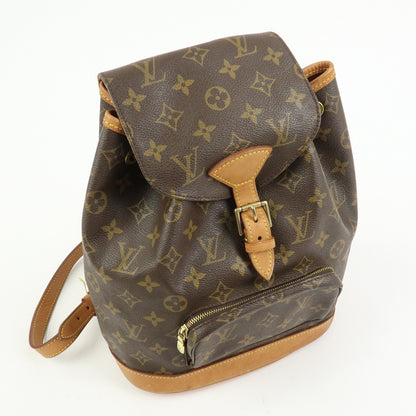 Louis Vuitton Montsouris Monogram Canvas, Brown, Canvas, Backpack