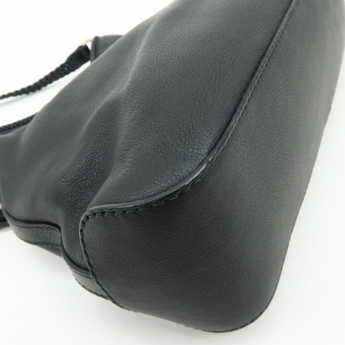 Gucci Marrakech Hobo Leather, Black, Leather, Shoulder Bag