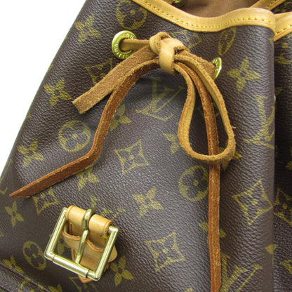 Louis Vuitton Vintage Montsouris Monogram Canvas, Brown, Canvas, Backpack
