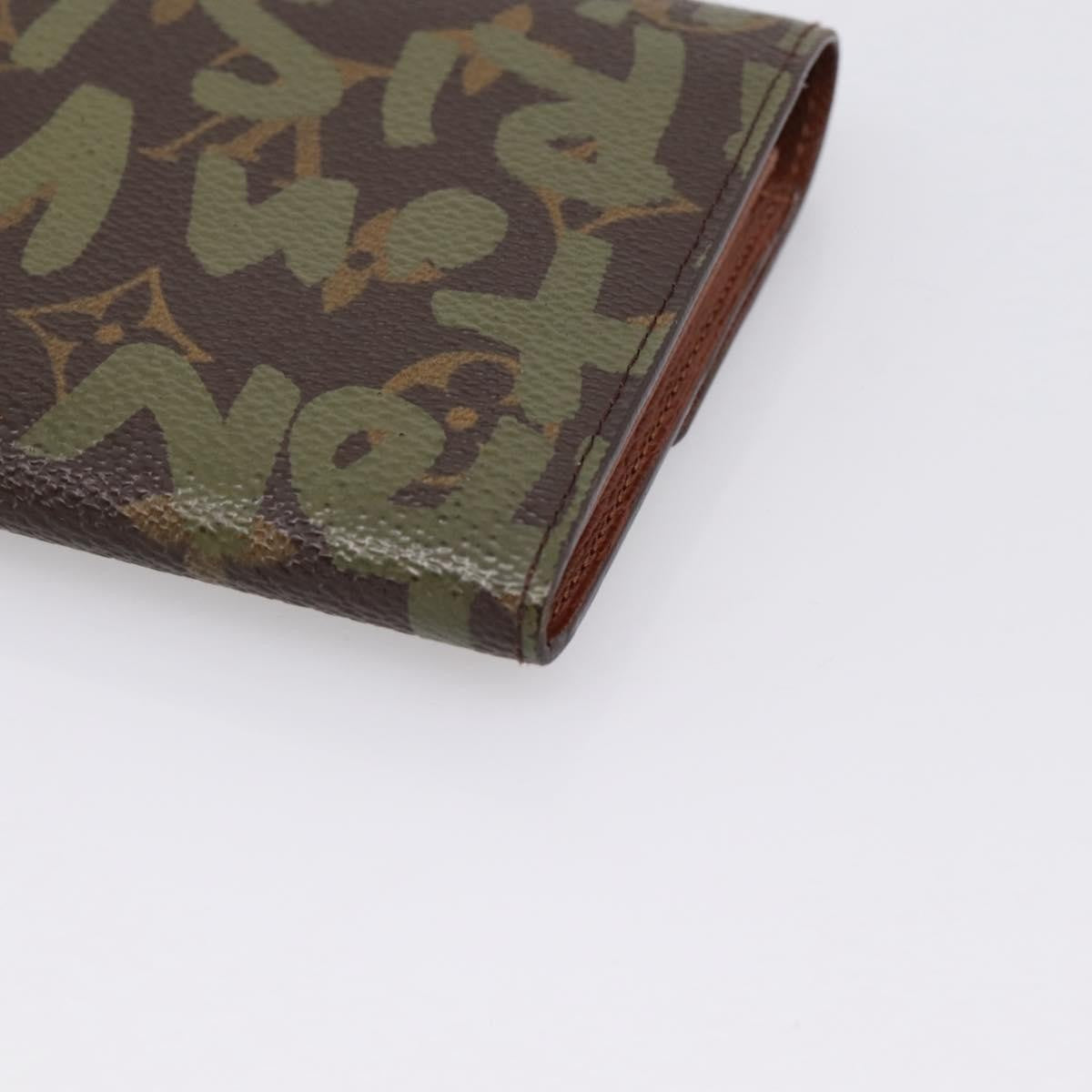 Louis Vuitton Sarah Limited Edition Monogram Graffiti, Khaki, Canvas, Wallet