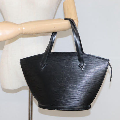 Louis Vuitton Saint Jacques Epi Leather, Black, Leather, Handbag