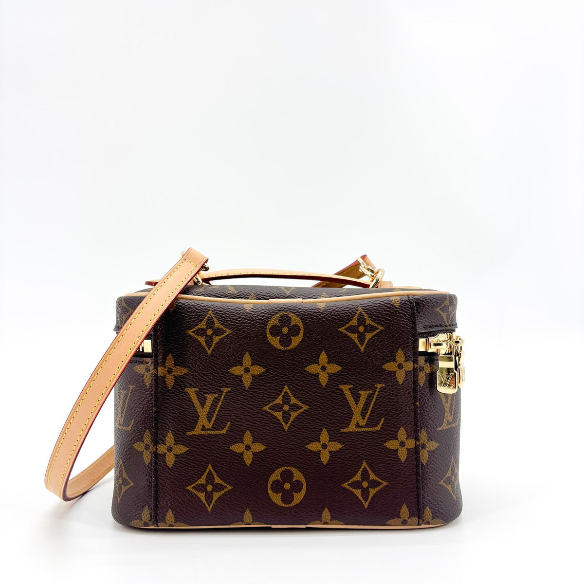 Louis Vuitton Nice Vanity Case Monogram Canvas, Brown, Canvas, Handbag