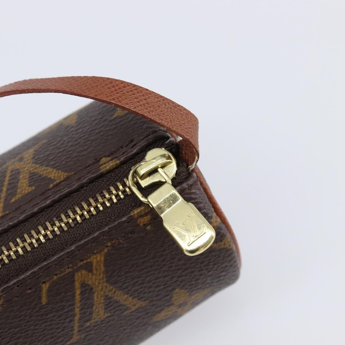 Louis Vuitton Papillon Pochette Monogram Canvas, Brown, Canvas, Clutch