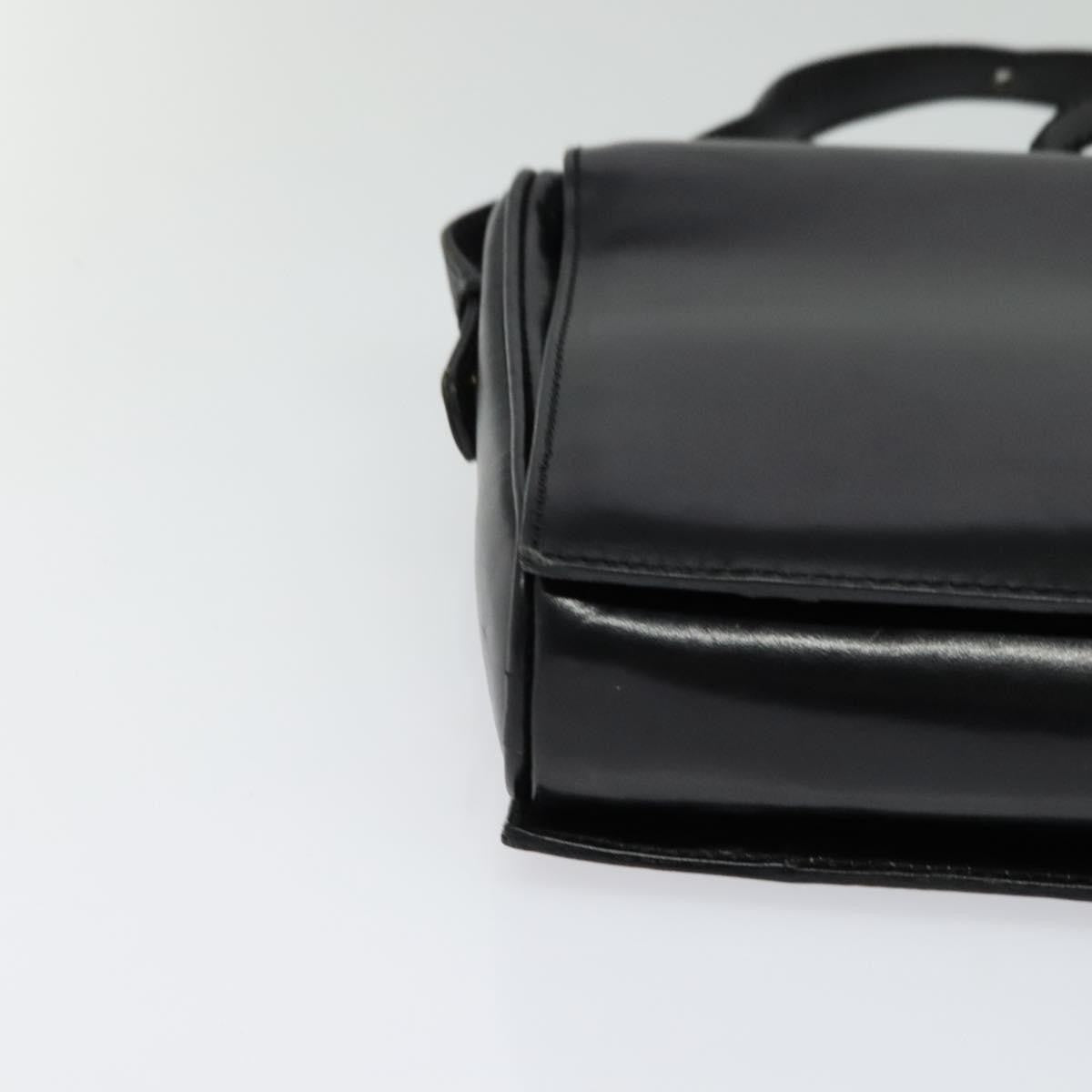 Celine Vintage Leather, Black, Leather, Shoulder Bag