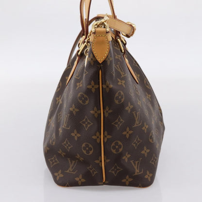 Louis Vuitton Palermo Monogram Canvas, Brown, Canvas, Handbag