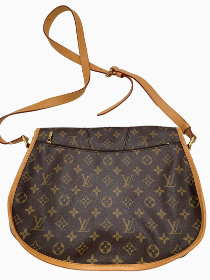 Louis Vuitton Crossbody Bag Monogram Canvas, BROWN, LEATHER, Shoulder bag