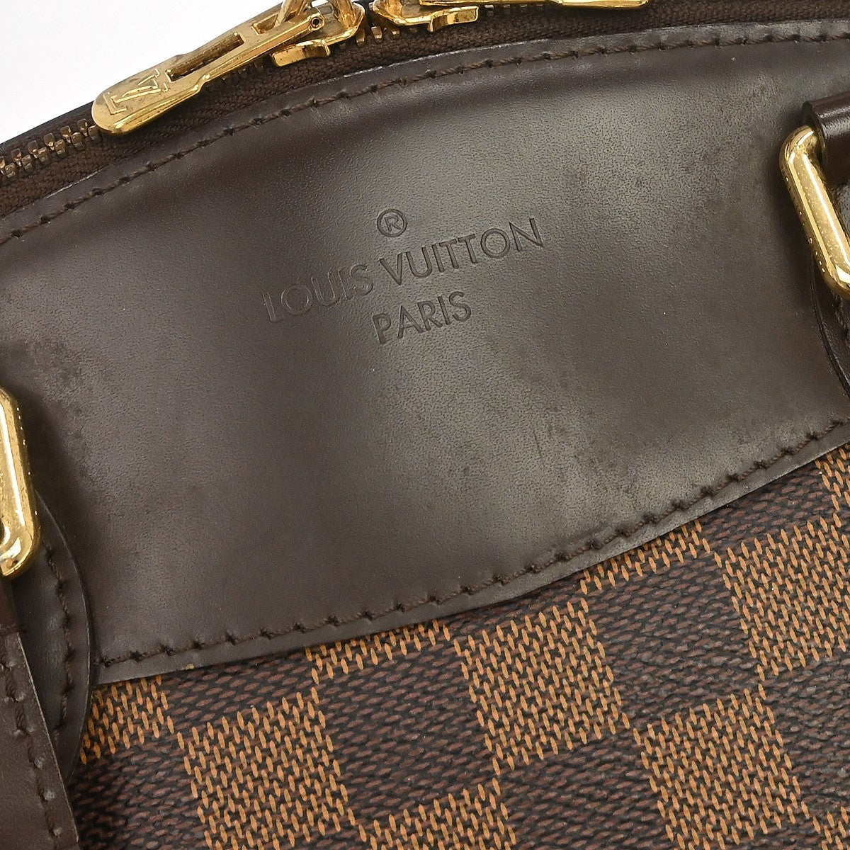 Louis Vuitton Verona Damier Ebene, Brown, Canvas, Tote Bag